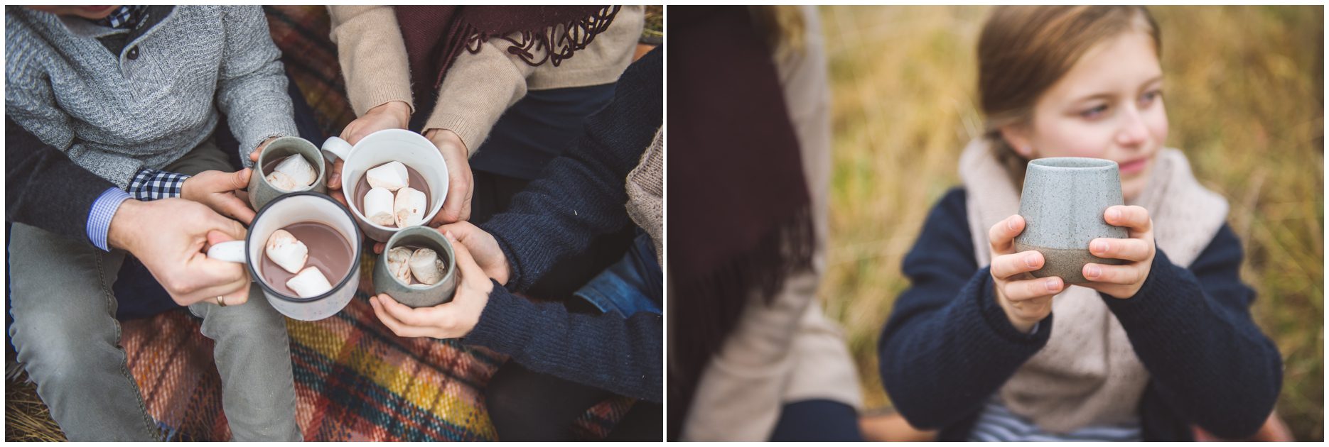 stillig familiebilder fra utefotografering